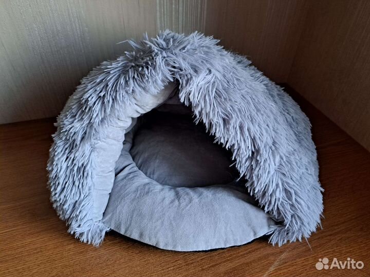 Лежанка домик для собак кошек sinsay