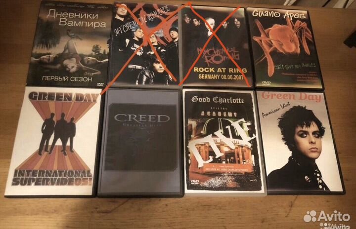 Разные DVD и CD диски
