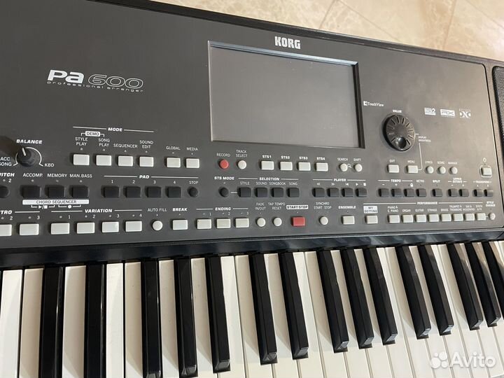 Синтезатор korg pa 600