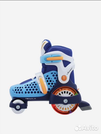 Роликовые коньки детские раздвижные