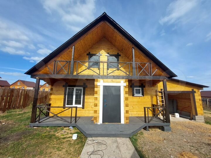 Коттедж 144 м² на участке 10 сот.