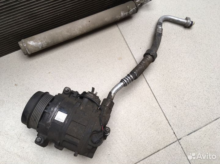 Компрессор кондиционера w210 E320