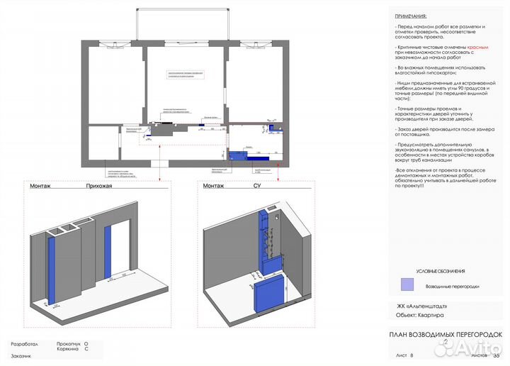 Чертежи для дизайн-проектов в Archicad