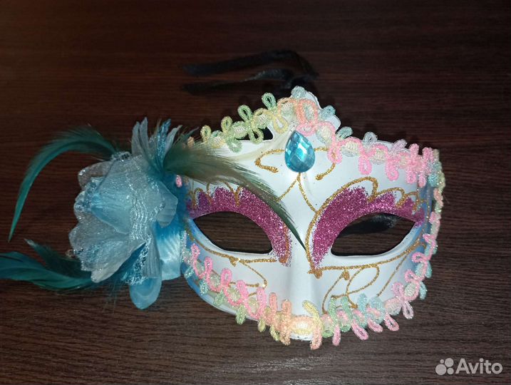 Маска маскарадная хэллоуин женская