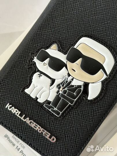 Чехол книжка karl lagerfeld iPhone 14 pro