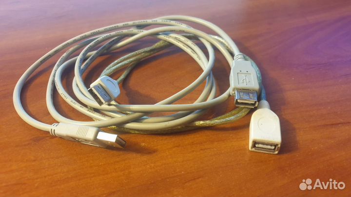 Огромный набор кабелей всех разновидностей USB на