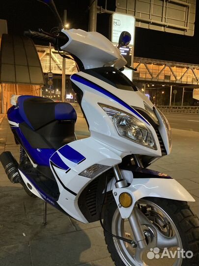 Скутер motoland f22 125 куб(49.9)