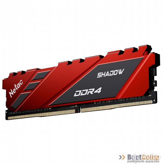 Оперативная память DDR4 8GB 3200Mhz Netac Shadow R