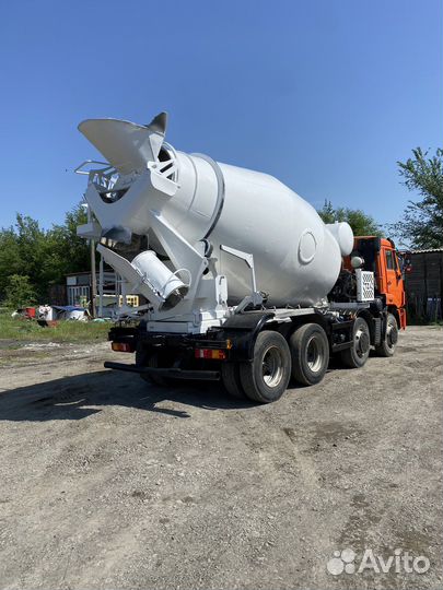 Автобетоносмеситель КамАЗ 5814Y9, 2019
