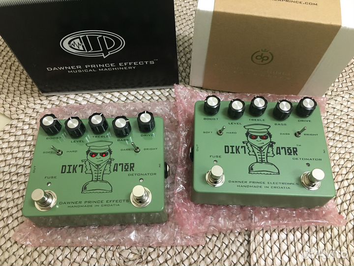 Гитарные педали эффектов, список внутри