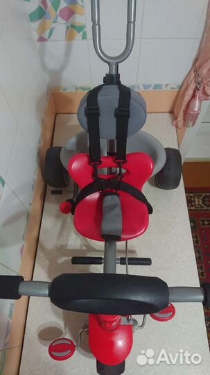 Велосипед детский с родительской ручкой