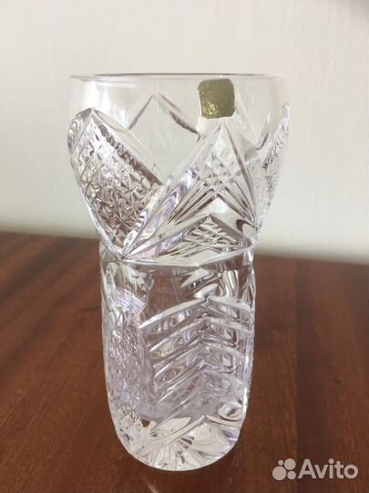 Хрустальные вазы для цветов 80-е гг