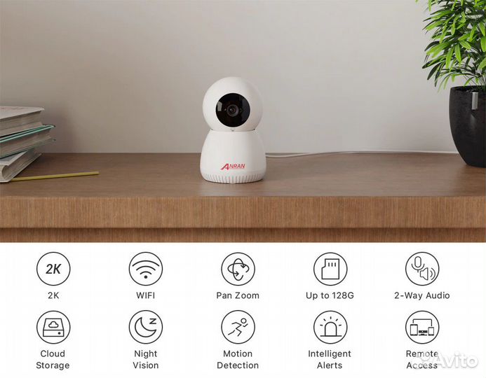 Камера видеонаблюдения 3MP(видеоняня)