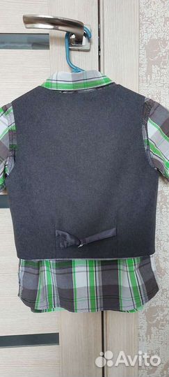 Жилетка для мальчика рост 122 128