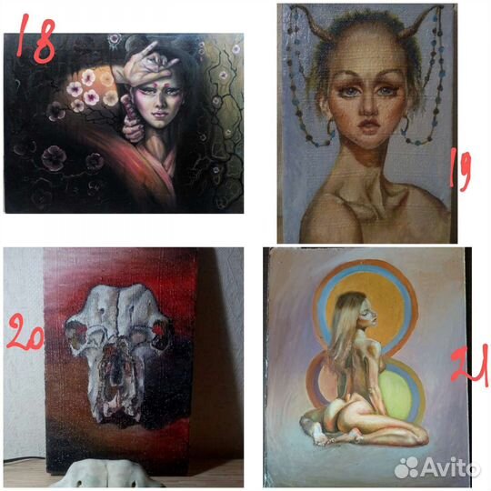 Картины маслом арт