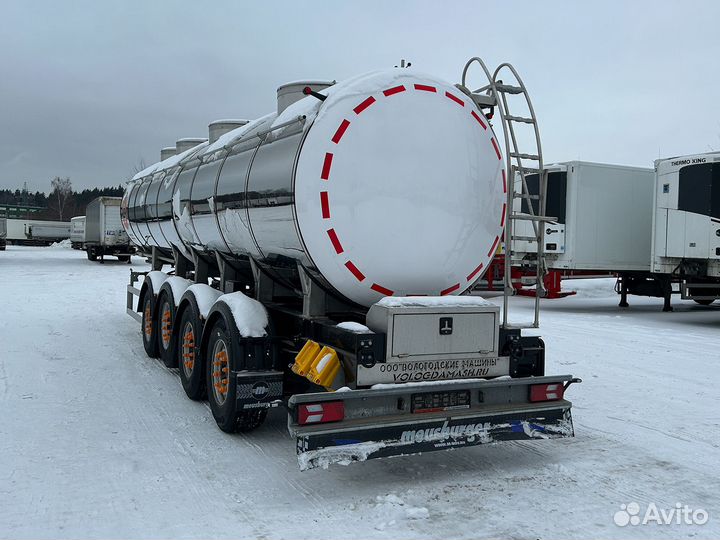 Полуприцеп пищевая цистерна Вологодские машины 912811, 2024