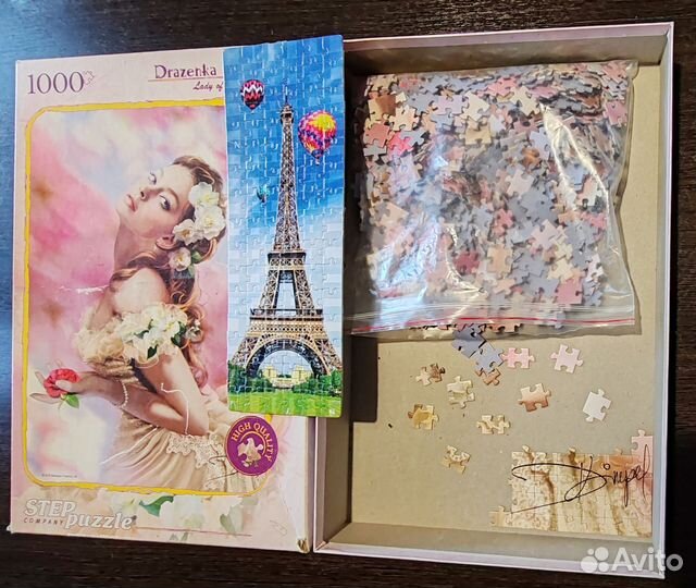 Пазлы 500 и 1000 деталей
