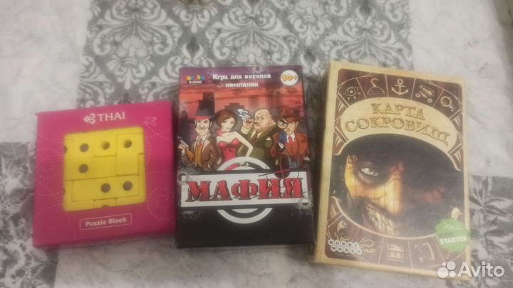 Настольные игры, викторины, фишки