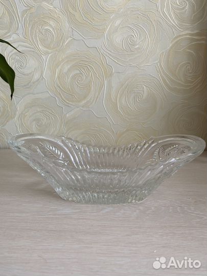 Салатник хрустальный