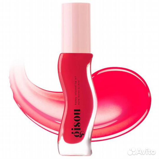 Gisou масло для губ клубника lip Oil