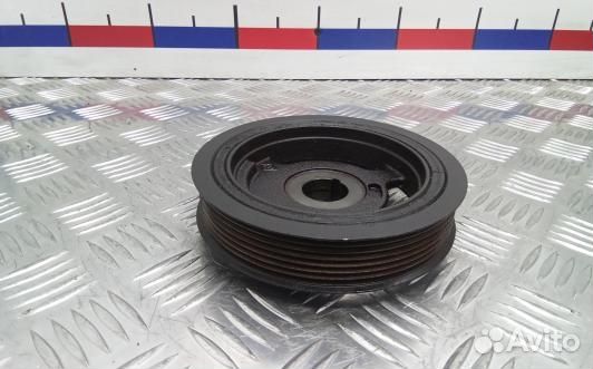 Шкив коленвала демпферный бензиновый dacia logan 2