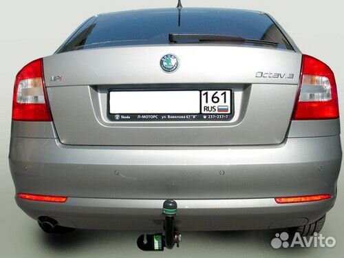 Фаркоп установка тсу Skoda Octavia A5 Restyling, 5