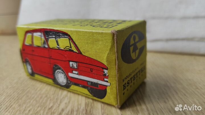 Модель автомобиля fiat 126P estetyka Римейк