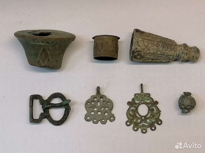 Старинные подвески и накладки