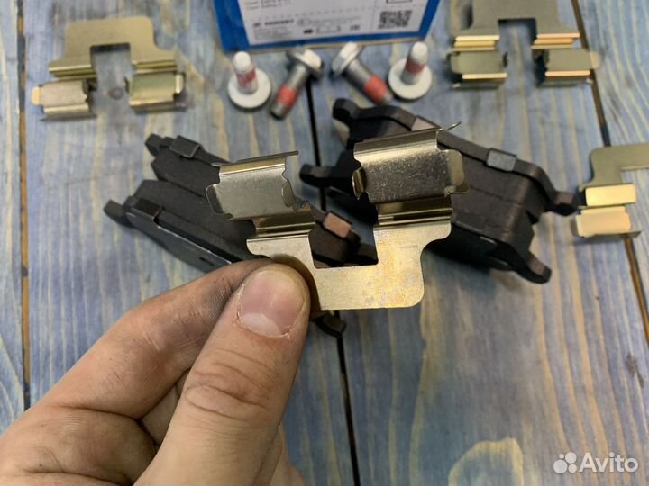 Колодки тормозные задние Opel Zafira B, Kia Ceed