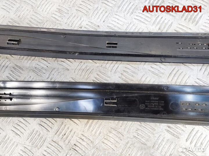 Накладка на порог передняя BMW E60 51477034303