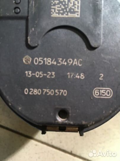 Дросельная заслонка Jeep Cherokee WK2 ERB