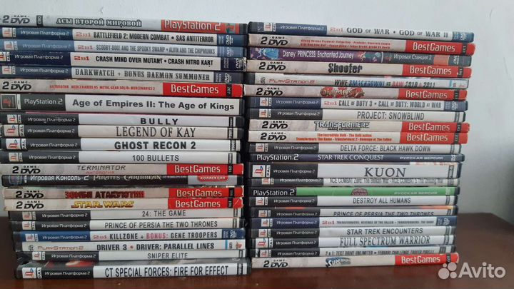 Игровые диски на ps2 ps1