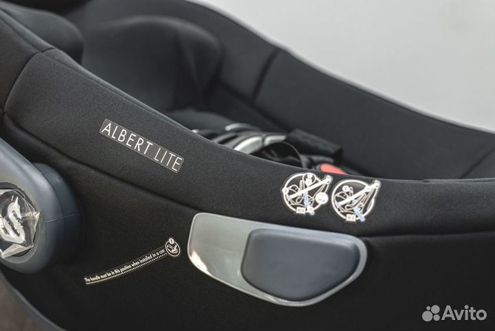 Автолюлька Swandoo Albert Lite Chia Black 0-13 кг