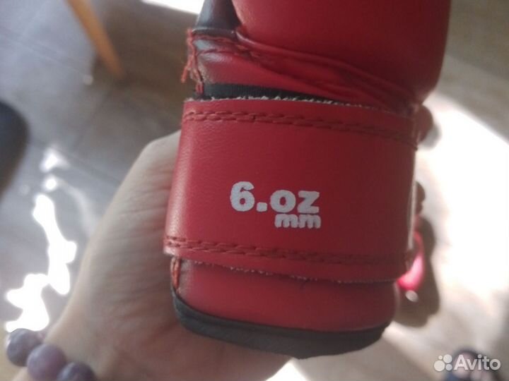 Боксерские перчатки детские 6 oz