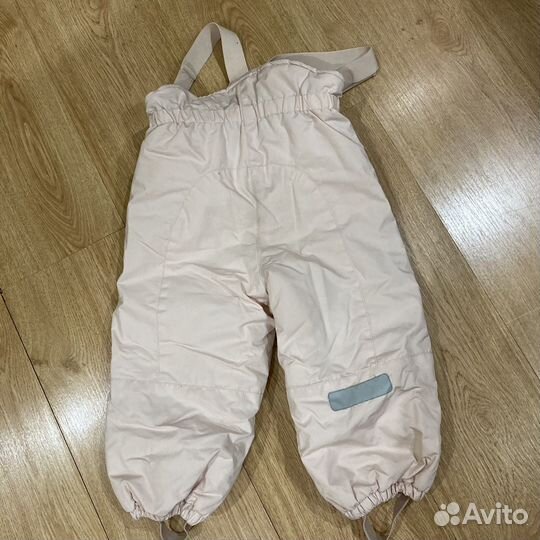 Зимние штаны на девочку 92