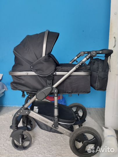 Коляска luxmom 3 в 1 бу