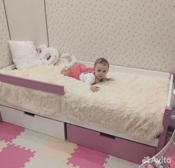 Детская деревянная кровать-тахта