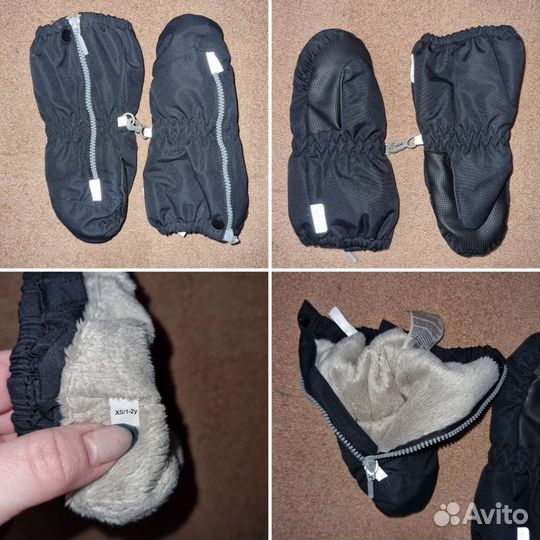 Варежки зимние детские