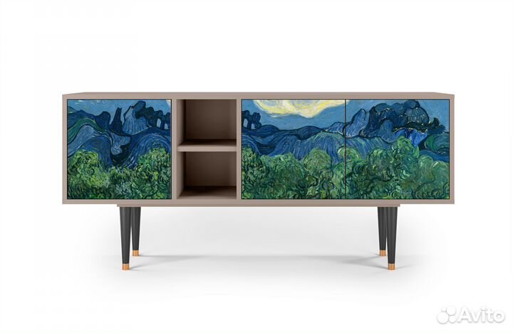 Тв-тумба T5 - Сатин - The Oil Trees