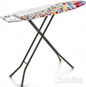Доска гладильная 110*33см, h70-90см, стол/мет.сет