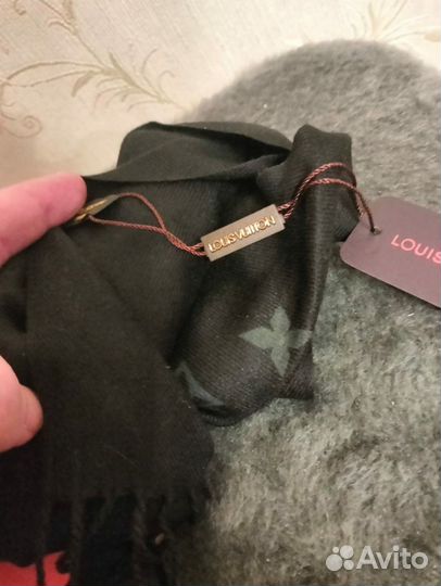 Кашемировый шарф Луи Витон оригинал новый