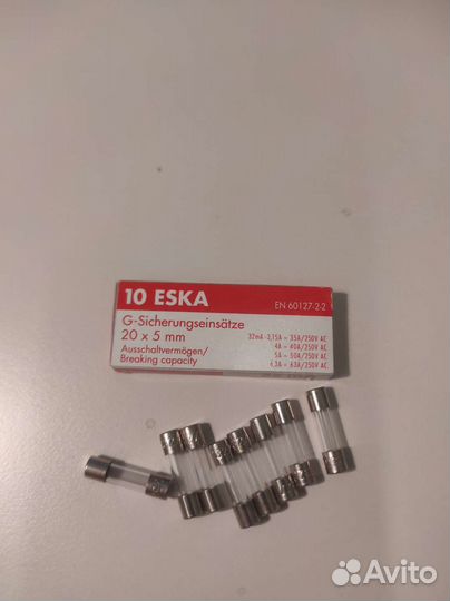 Предохранитель eska 32 mA 20*5mm