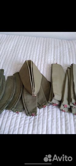 Пилотки военные к 9 мая