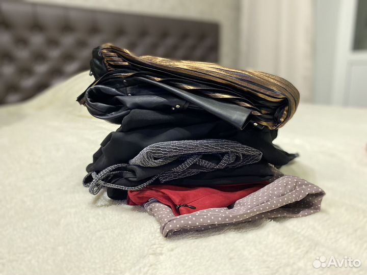 Женские вещи пакетом 42(платья,юбка,блузка,шорты)