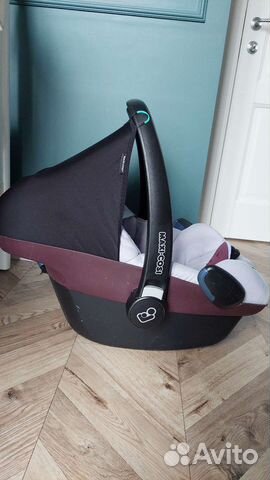 Автолюлька maxi cosi pebble с базой