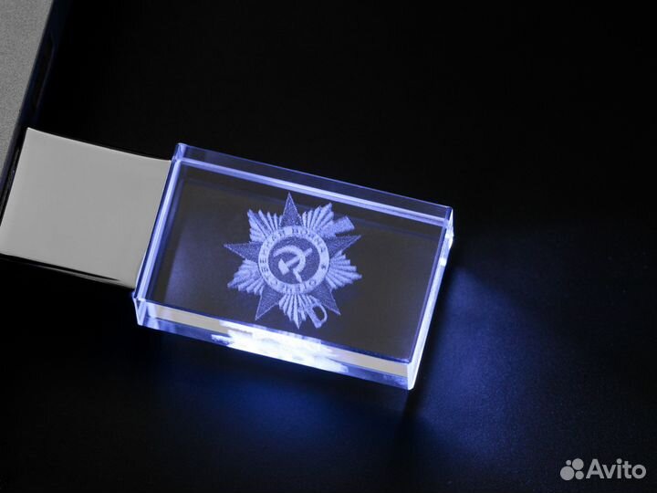 Флешка с лазерной гравировкой