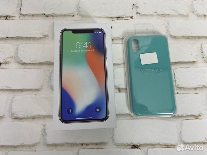 iPhone X 256 gb серый А1309