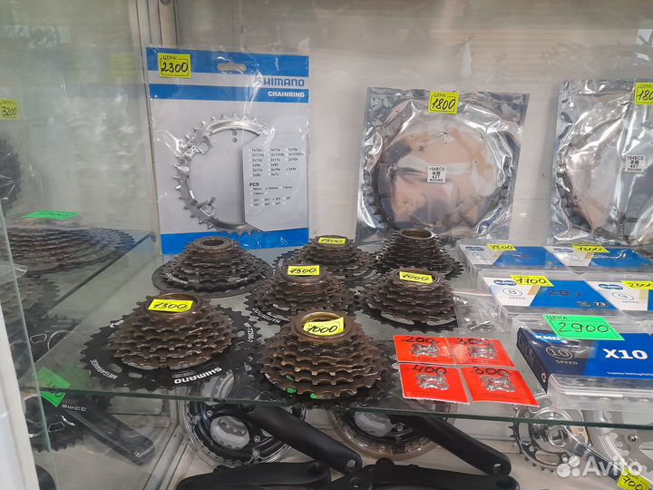 Системы, кассеты,кластера,цепи велосипедные