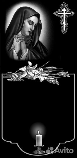 Модели для оформления ритуальных памятников