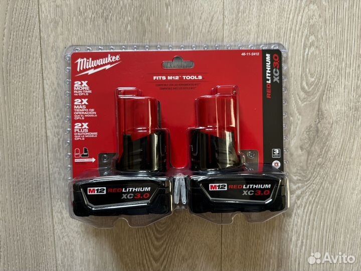 Аккумулятор Milwaukee М12 3Ач